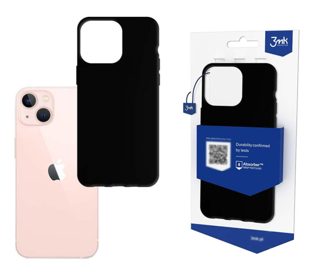 3MK Matt Case iPhone 14 6,1 Czarne 3M004003 - 1067628 - zdjęcie